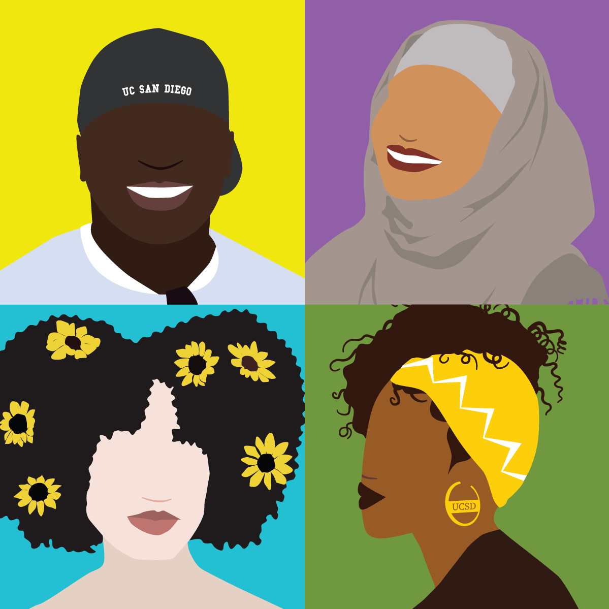 Four portraits